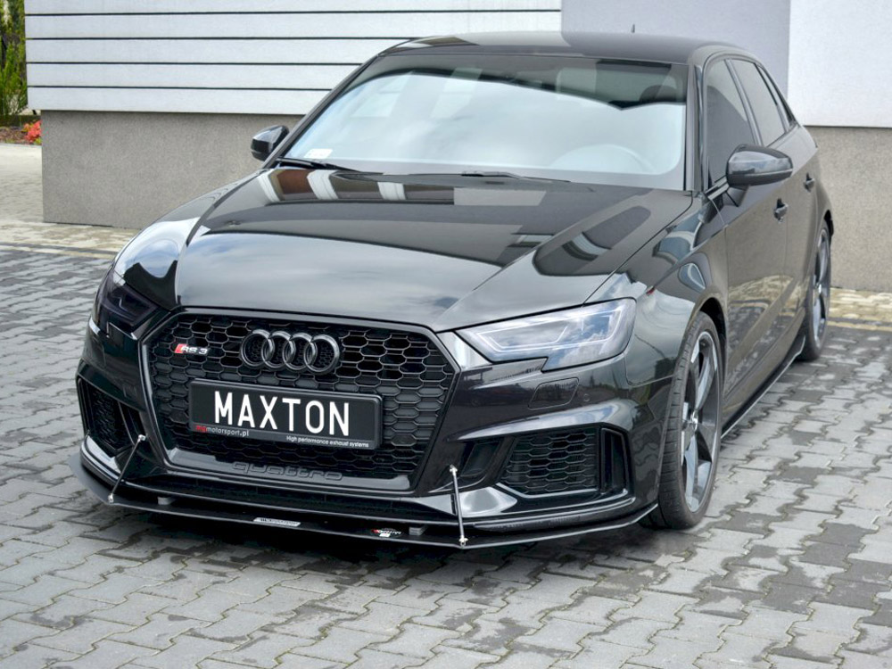 Front Racing Splitter V.1 Audi RS3 8V Facelift Sportback (2017-20) - Image 2