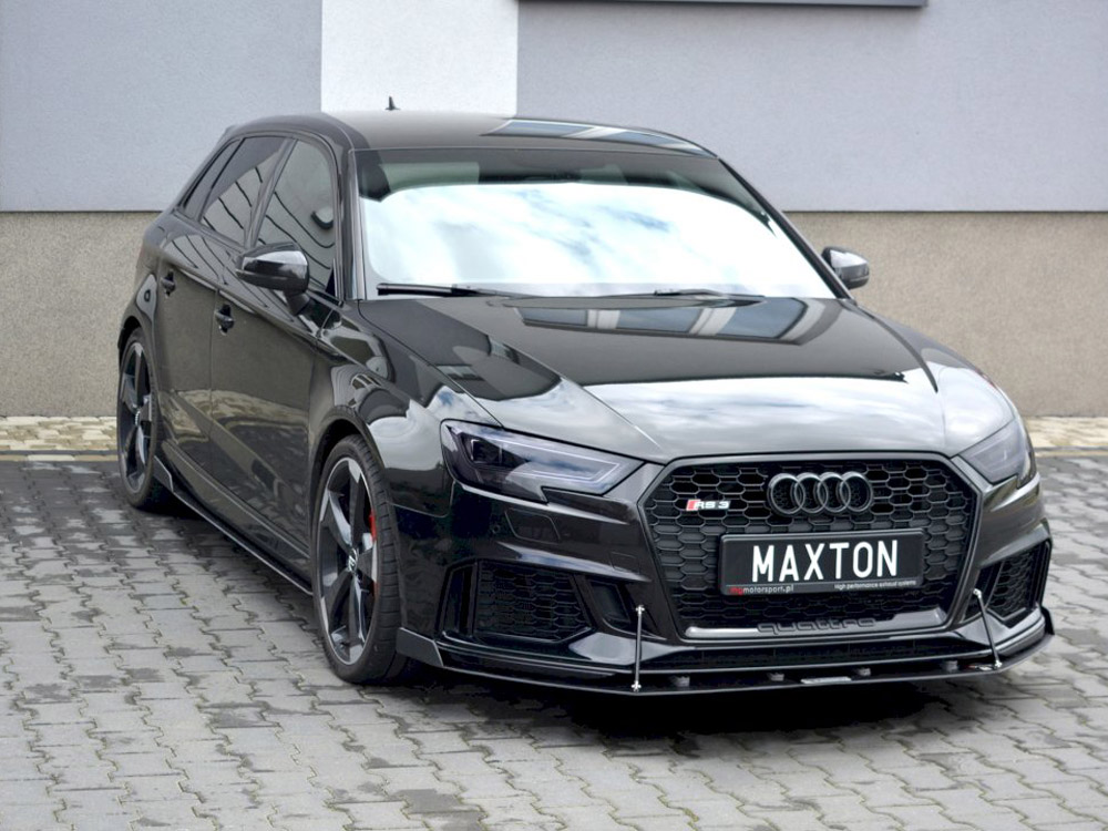 Front Racing Splitter V.2 Audi RS3 8V Facelift Sportback (2017-20) - Image 2