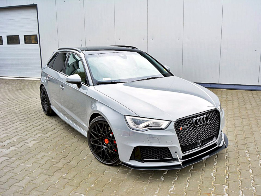 Front Racing Splitter Audi RS3 8VA Sportback Pre-facelift (2015-2016) - Image 2
