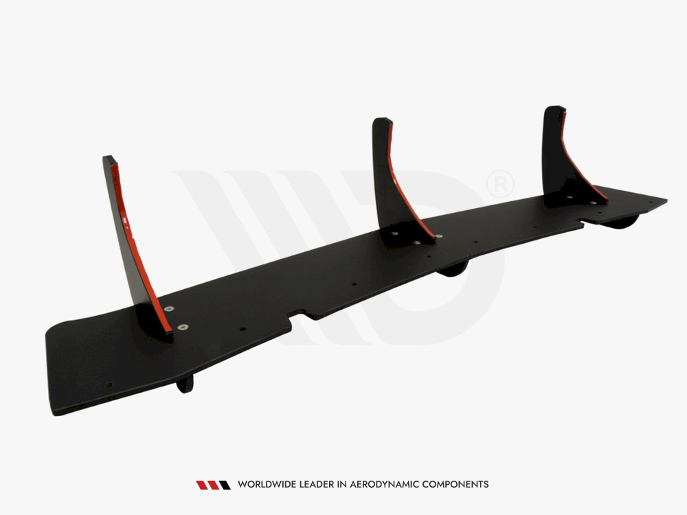 VW Scirocco R Rear Diffuser & Rear Side Splitters - Image 4