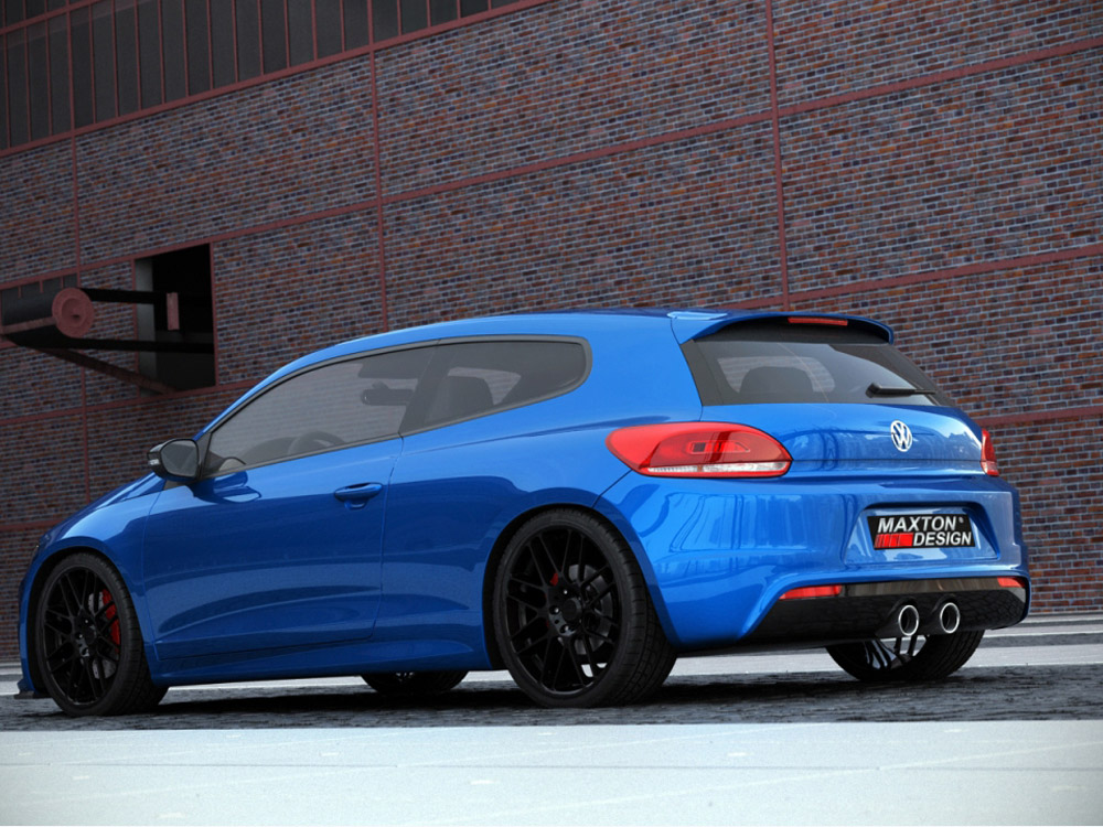 Rear Valance VW Scirocco III R With 2 Exhaust Holes - Image 2