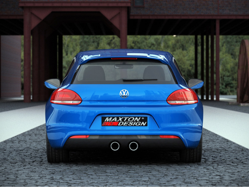 Rear Valance VW Scirocco III R With 2 Exhaust Holes - Image 3