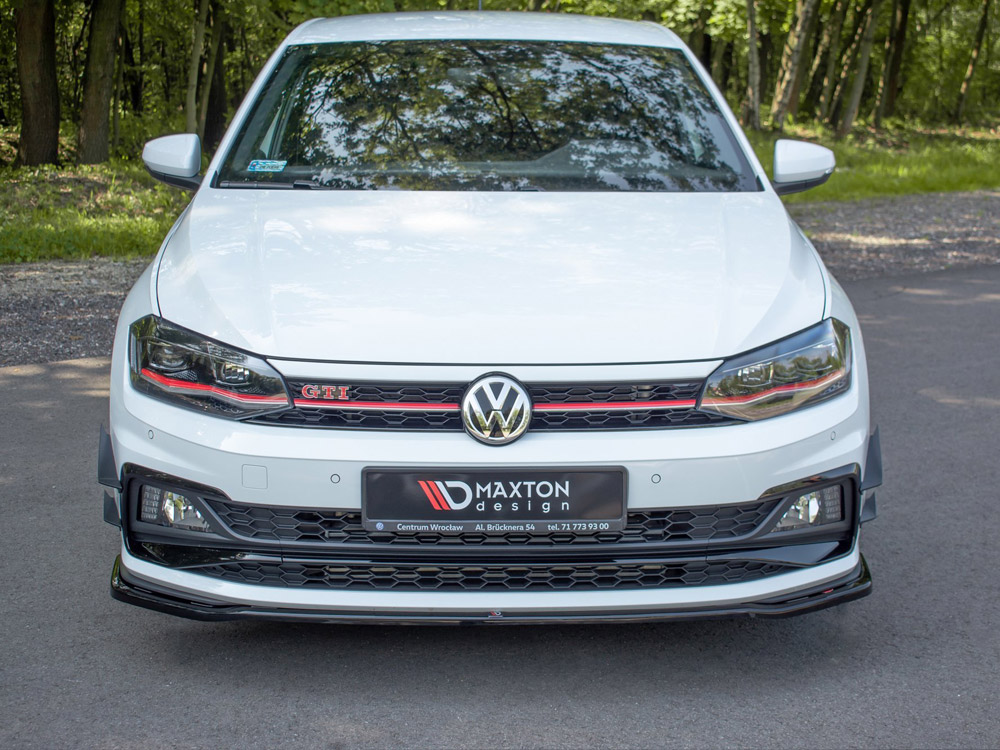 Front Bumper Wings (Canards) VW Polo MK6 GTI (2017-2021) - Image 2