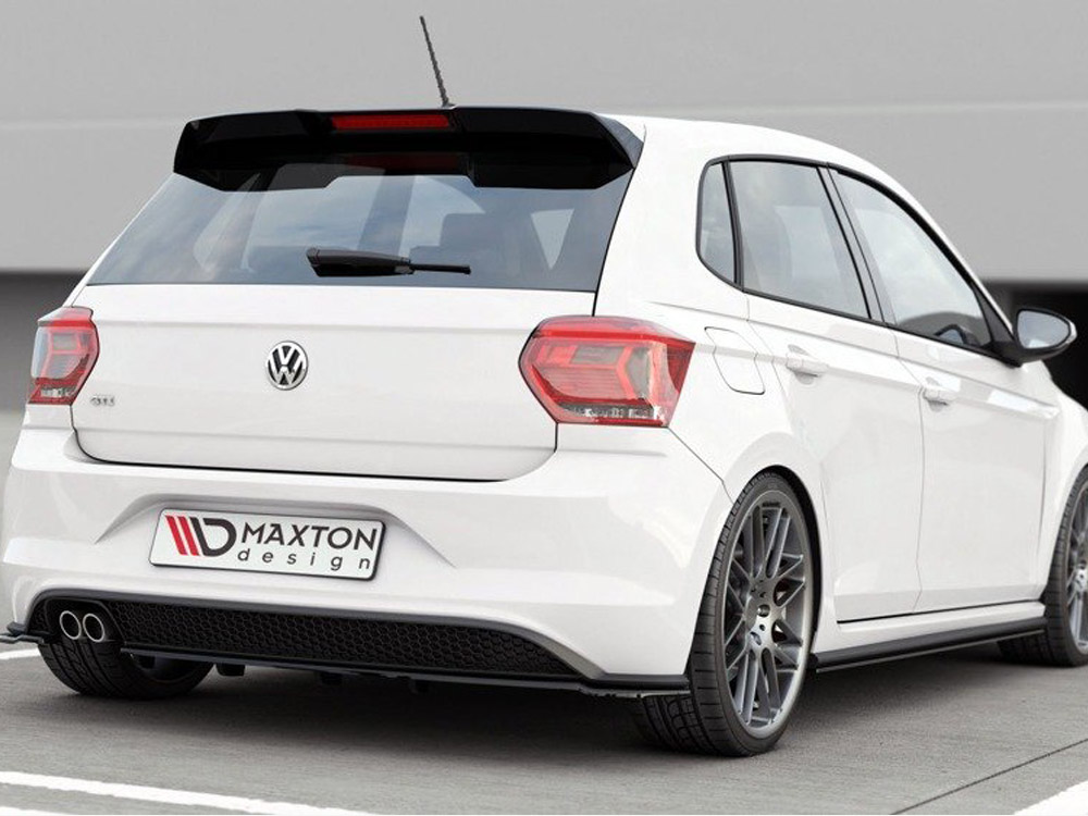 Central Rear Splitter (W/ Vertical Bars) VW Polo MK6 GTI (2017-2021) - Image 3