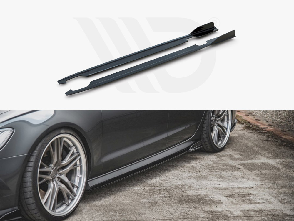 Side Skirts Diffusers Audi S6/ A6 S-line C7 Facelift