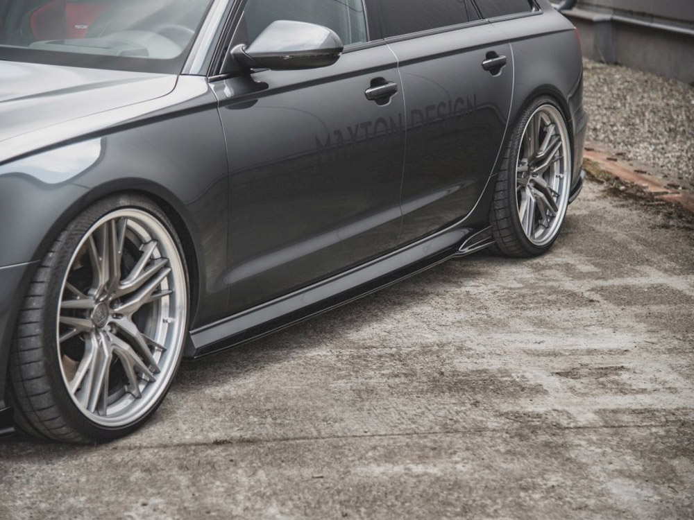 Side Skirts Diffusers Audi S6/ A6 S-line C7 Facelift - Image 3