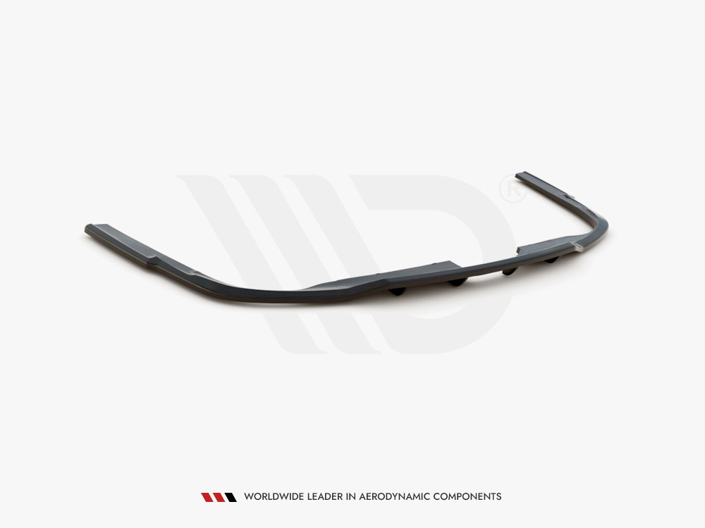 Central Rear Splitter (Vertical Bars) Audi A6 S-Line Avant C8 - Image 4