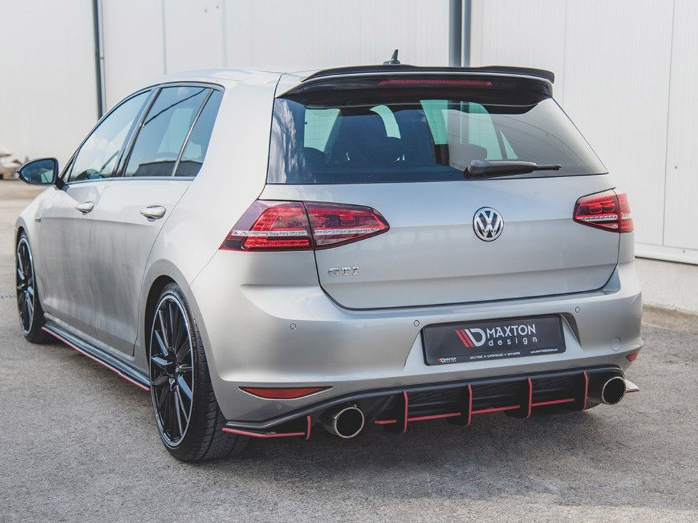 Maxton Racing Rear Diffuser V.1 VW Golf Mk7 GTI - Image 2