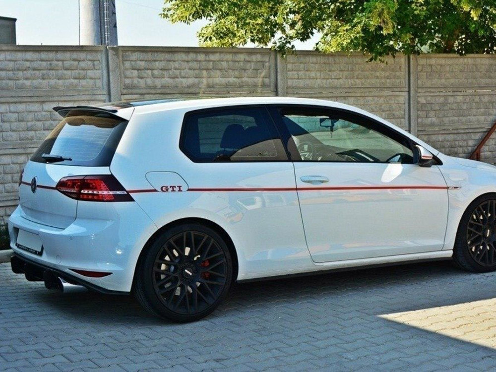 VW Golf MK7 GTI Rear Diffuser & Rear Side Splitters - Image 2