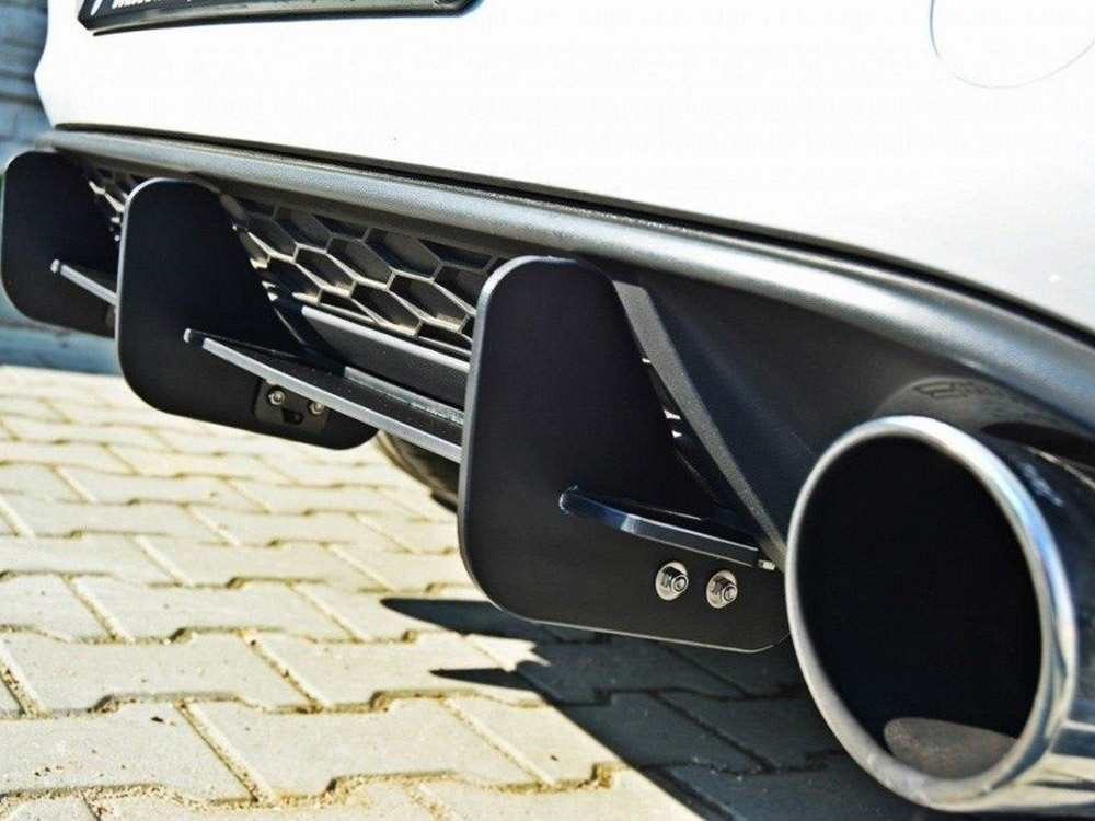 VW Golf MK7 GTI Rear Diffuser & Rear Side Splitters - Image 4