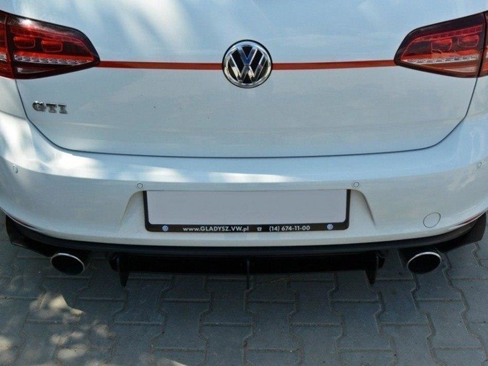 VW Golf MK7 GTI Rear Diffuser & Rear Side Splitters - Image 3