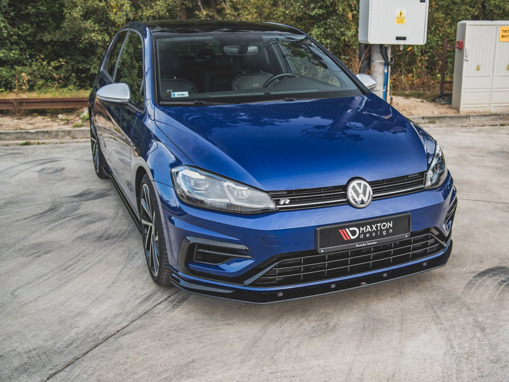 Maxton Racing Front Splitter VW Golf 7 R / R-Line Facelift - Image 2