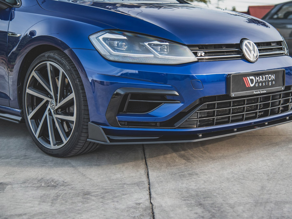 Maxton Racing Front Splitter V.2 VW Golf 7 R / R-Line Facelift - Image 3
