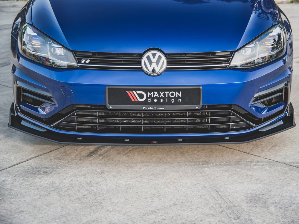 Maxton Racing Front Splitter V.2 VW Golf 7 R / R-Line Facelift - Image 4