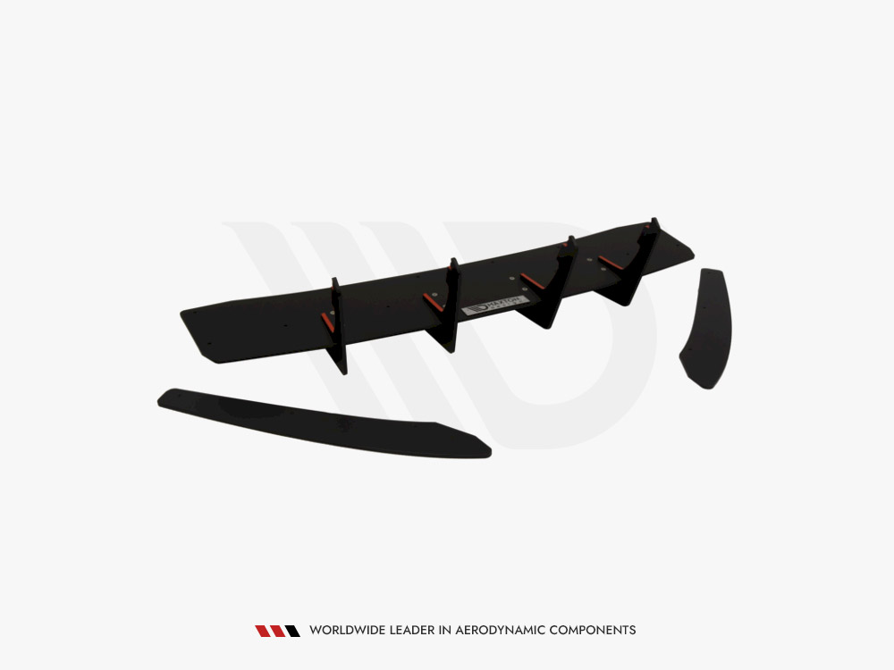 Audi S6 C7 Avant Facelift Rear Diffuser & Rear Side Splitters (2015-2017)