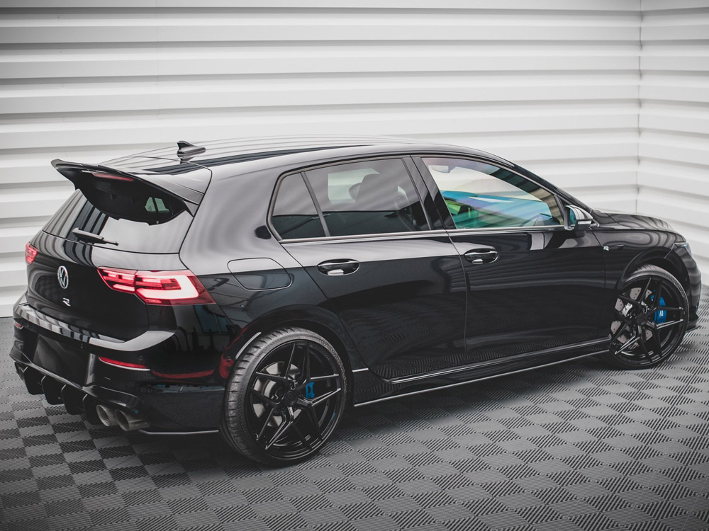 Street PRO Rear Side Splitters VW Golf R MK8 (2020-) - Image 2