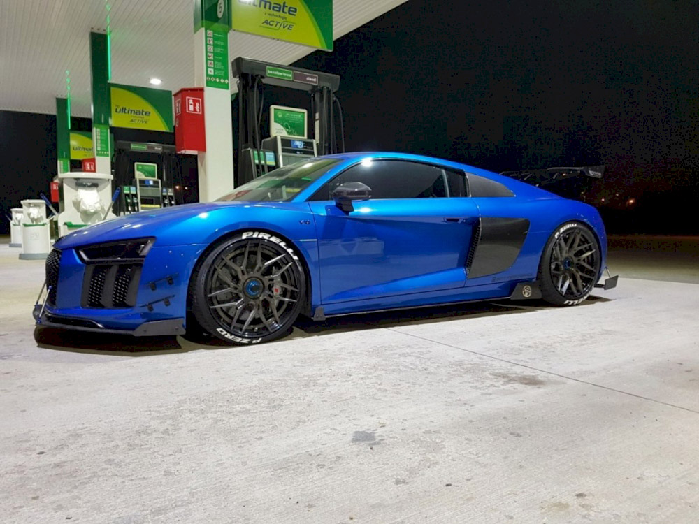 Racing Side Skirts Diffusers Audi R8 MK2 (2015 - 2017) - Image 2