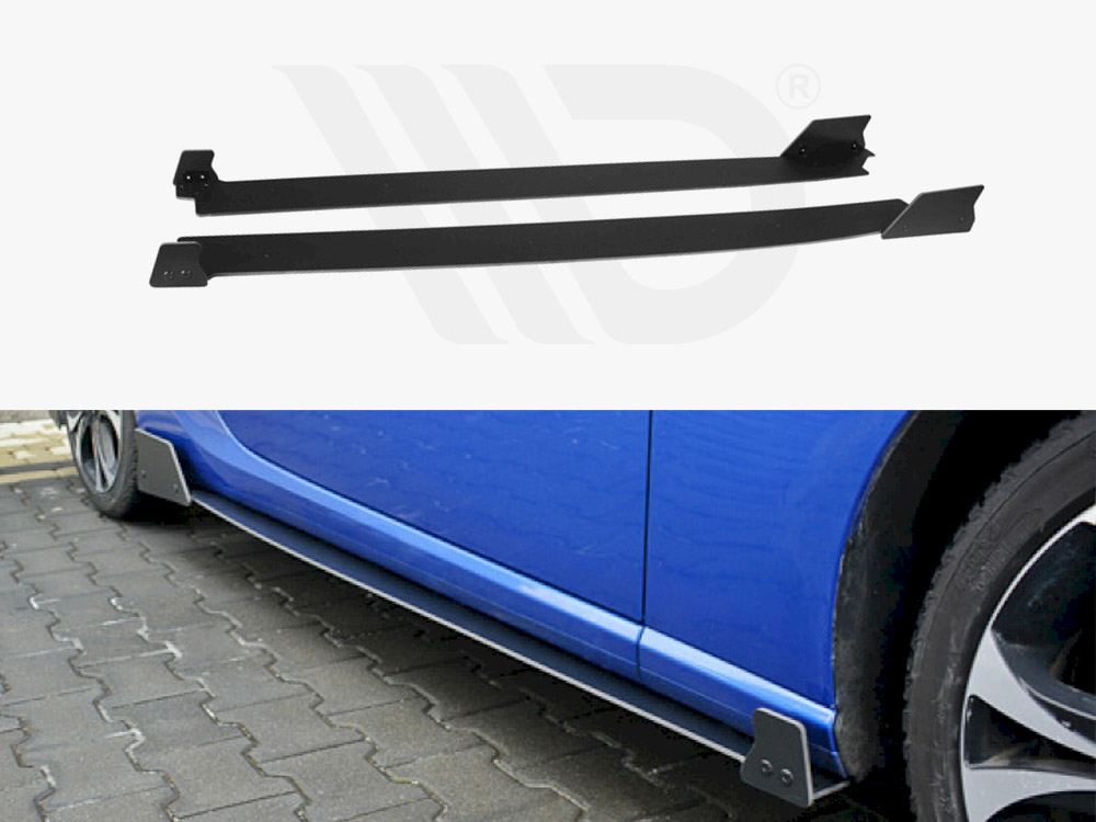 Racing Side Skirts Splitters Subaru BRZ Facelift (2017-2020)