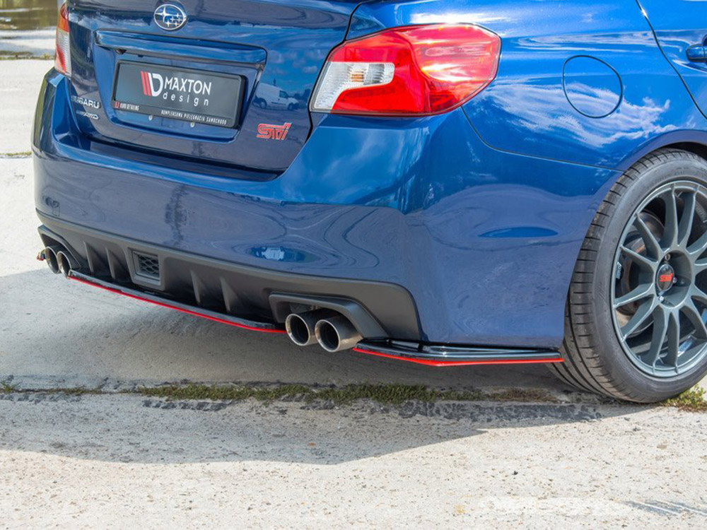 Central Rear Splitter V.2 Subaru WRX STI - Image 2