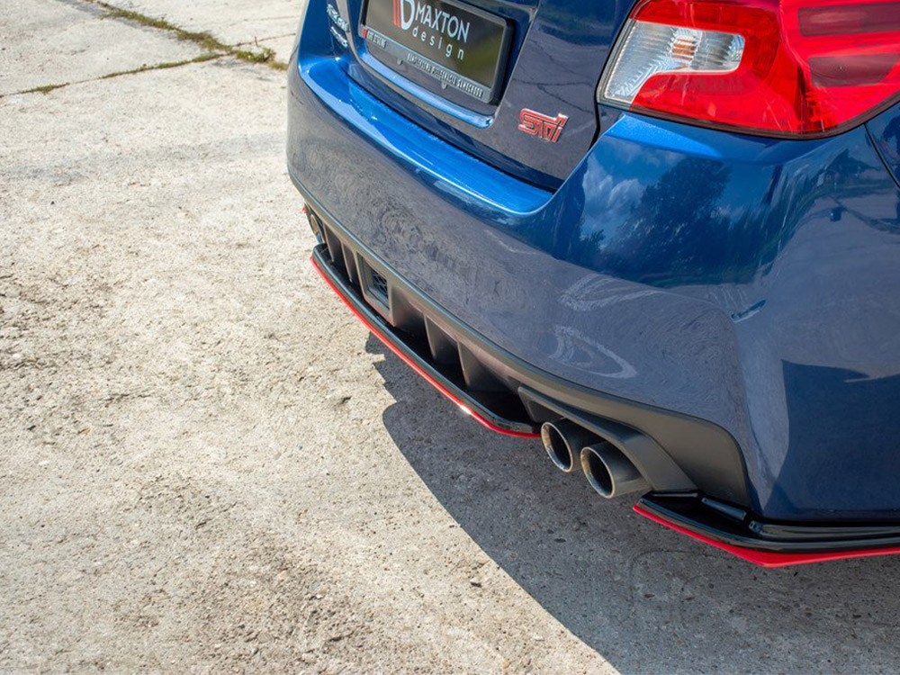 Central Rear Splitter V.2 Subaru WRX STI - Image 3