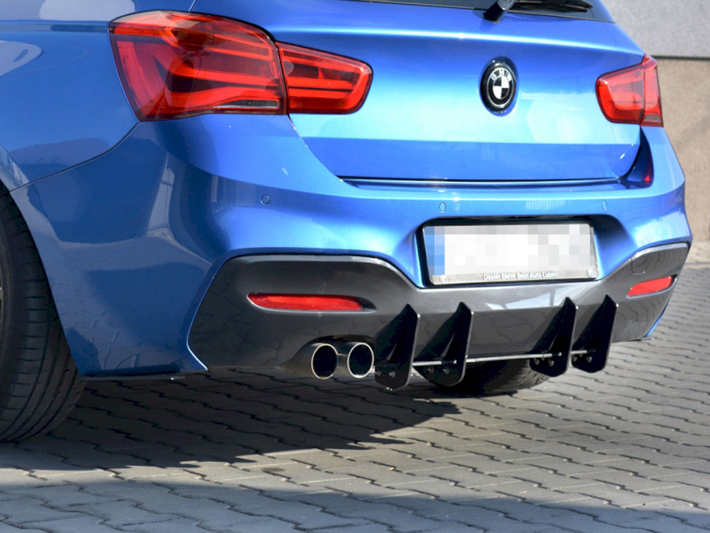 Bmw 1 F20/F21 M-power Facelift - Rear Diffuser V.1 (2015-19) - Image 3