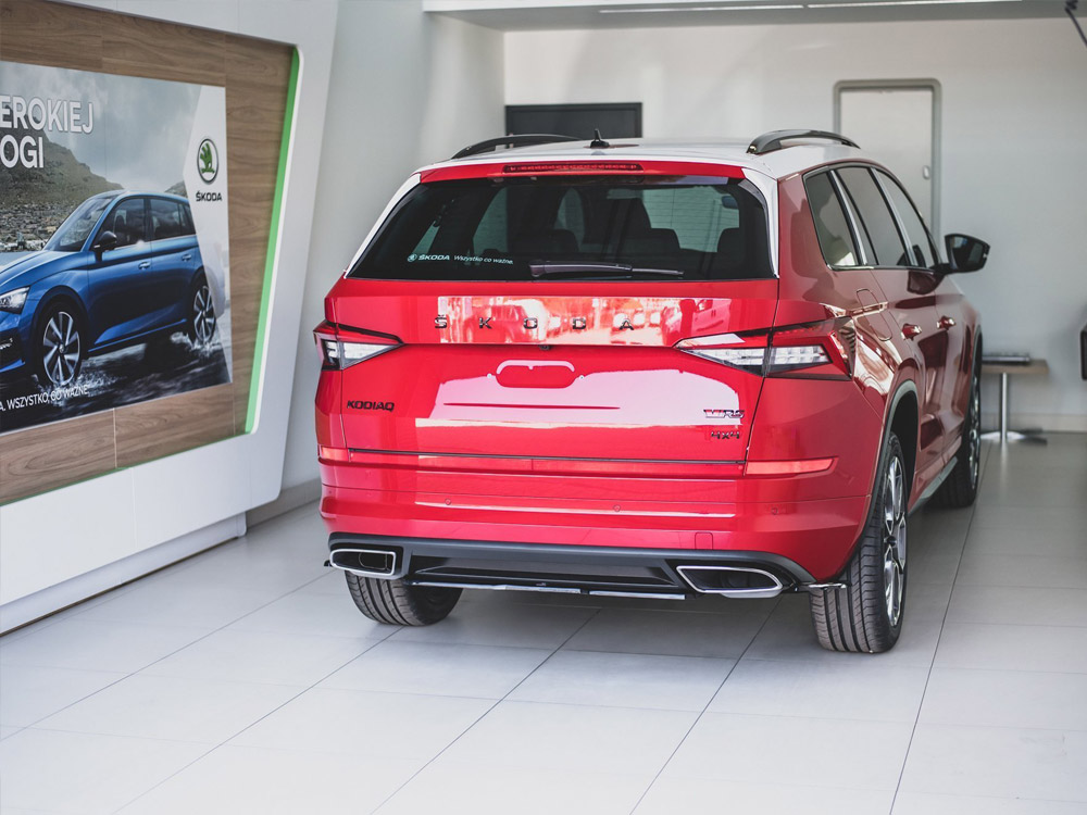 Central Rear Splitter Skoda Kodiaq VRS (2019-) - Image 2