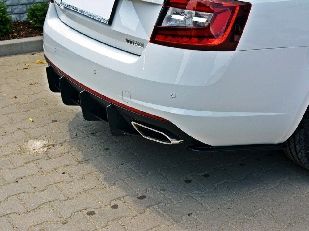 Rear Diffuser Skoda Octavia VRS MK3/ MK3.5 Hatchback/ Estate - Image 4