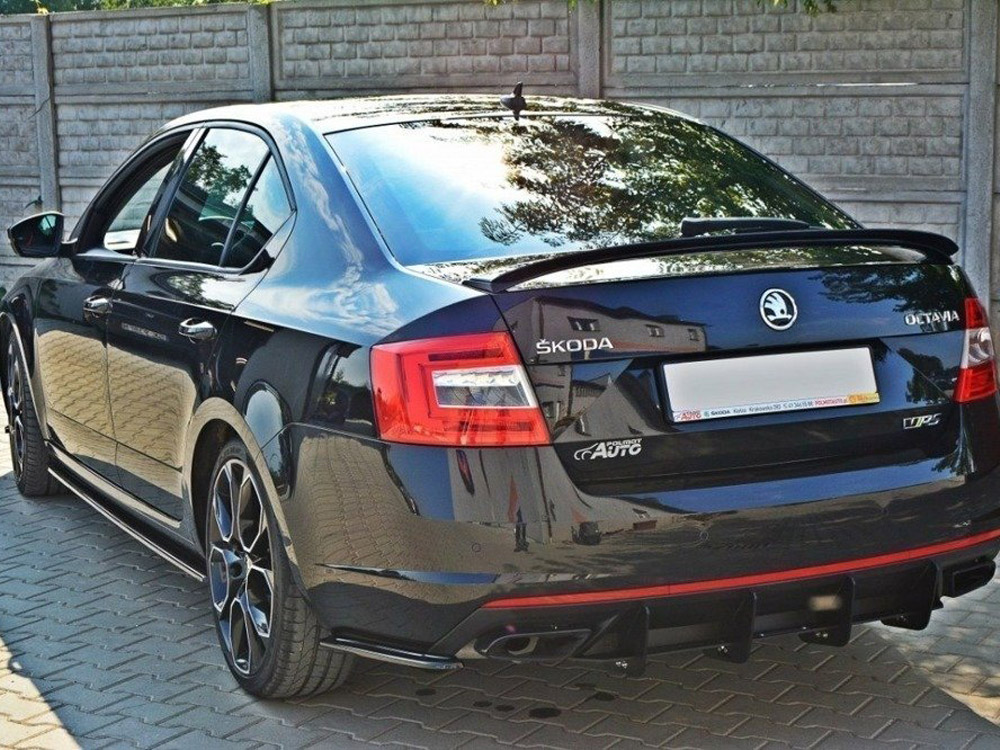 Rear Diffuser Skoda Octavia VRS MK3/ MK3.5 Hatchback/ Estate - Image 2