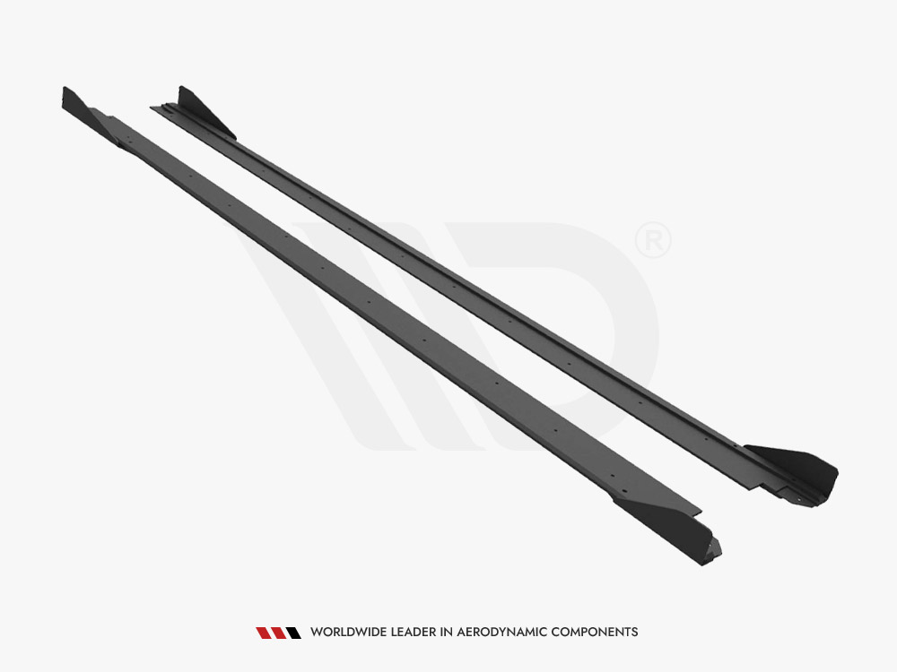 Street PRO Side Skirts Diffusers (+flaps) Seat Leon FR MK4 (2020-) - Image 4