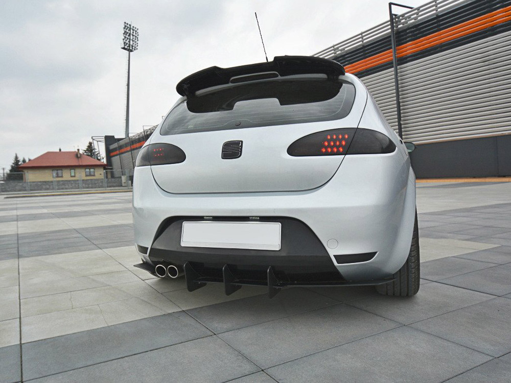 Rear Diffuser & Rear Side Splitters V.2 Seat Leon MK2 Cupra/fr (2005-2012) - Image 2