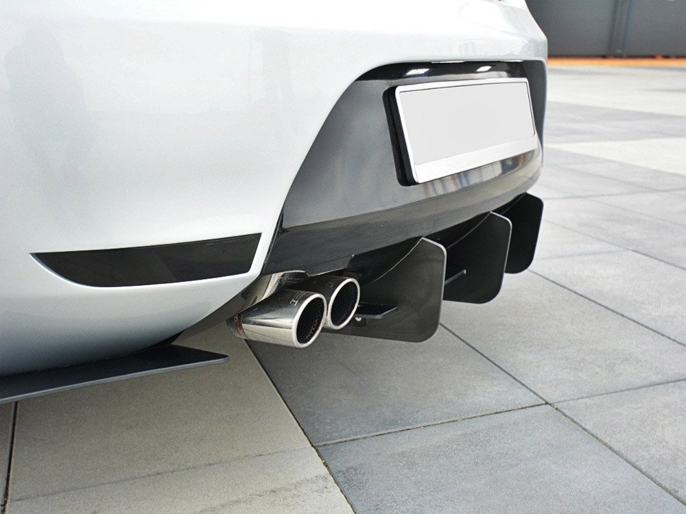 Rear Diffuser & Rear Side Splitters V.2 Seat Leon MK2 Cupra/fr (2005-2012)