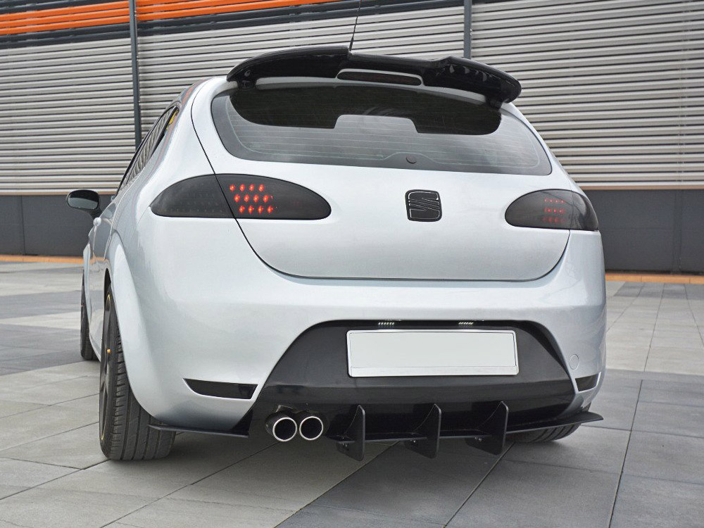 Rear Diffuser & Rear Side Splitters V.2 Seat Leon MK2 Cupra/fr (2005-2012) - Image 4