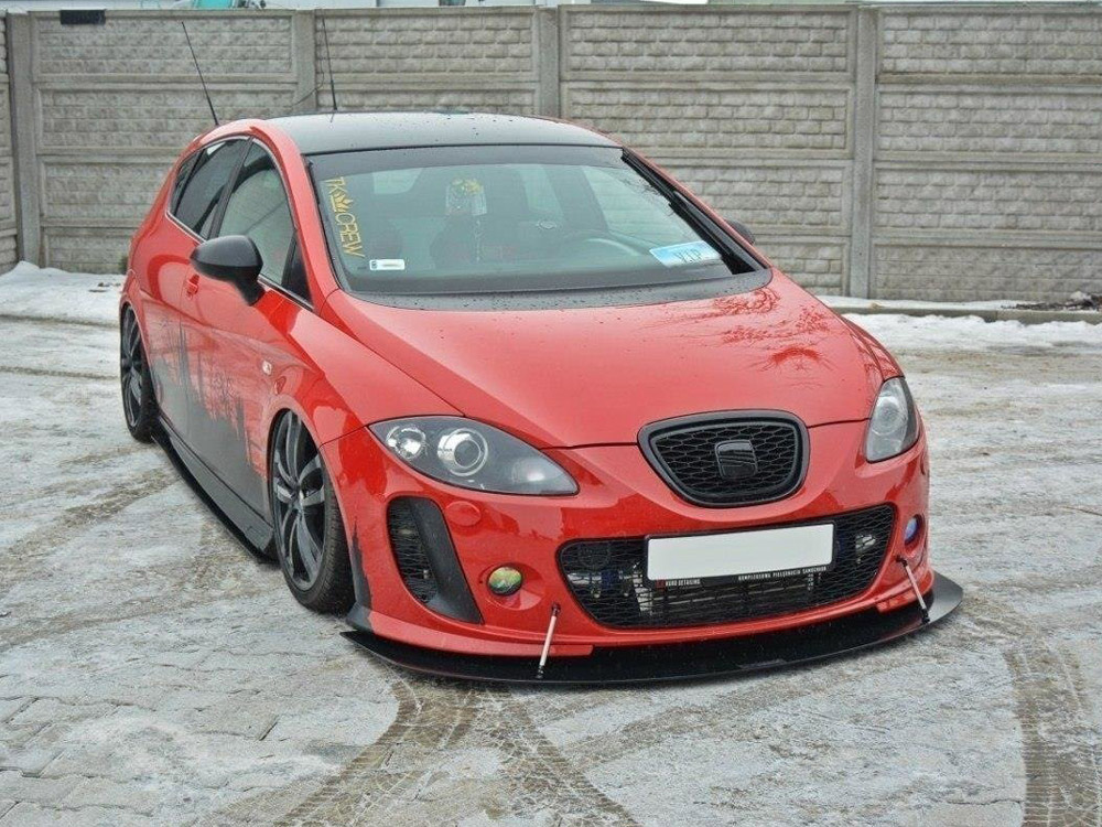 Front Racing Splitter V.1 Seat Leon MK2 MS Design - Image 2