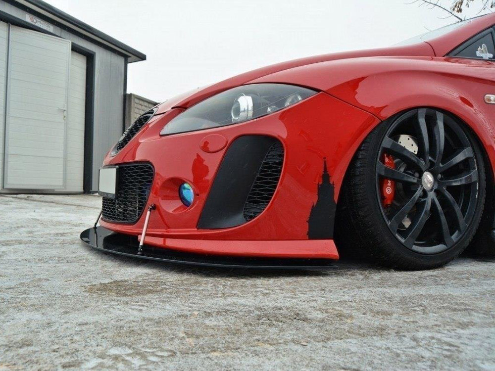 Front Racing Splitter V.1 Seat Leon MK2 MS Design - Image 4
