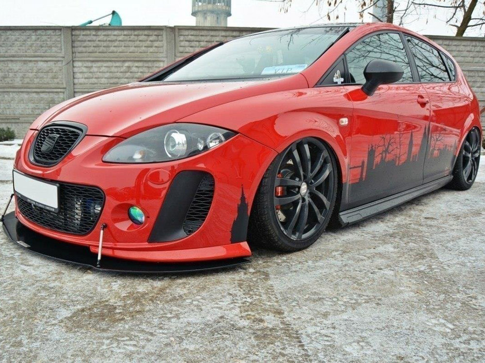 Front Racing Splitter V.2 Seat Leon MK2 MS Design - Image 2