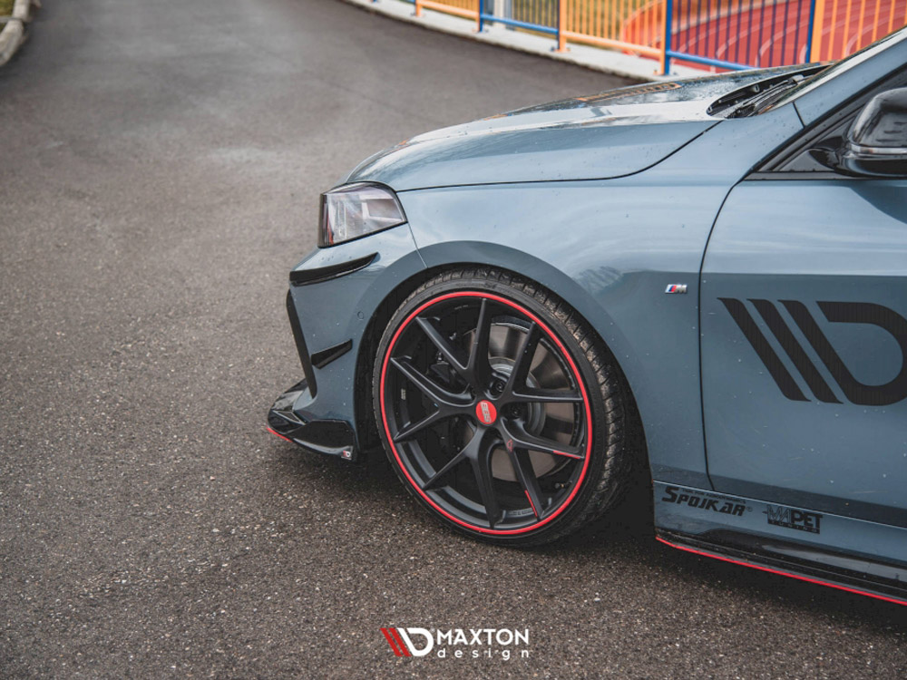 Front Bumper Wings (Canards) Bmw 1 F40 M-pack / M135I (2019 - UP) - Image 2
