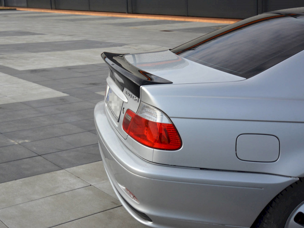 Rear Spoiler / LID Extension Bmw 3 E46 Coupe Pre-facelift < M3 CSL Look > (Requires Painting) (1999-2003) - Image 2