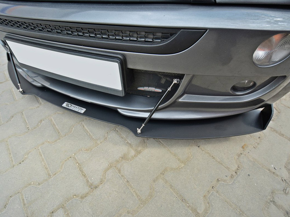 Mini R53 Rear Splitter Options Front Racing Splitter Mini R53 Cooper S JCW (2003-2006) » Project Customs