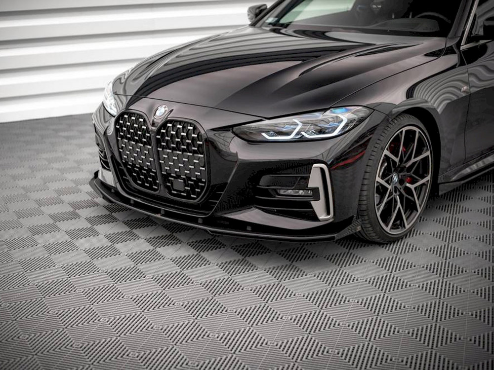 Street PRO Front Splitter (+flaps) Bmw 4 M-pack G22 (2020-) - Image 4
