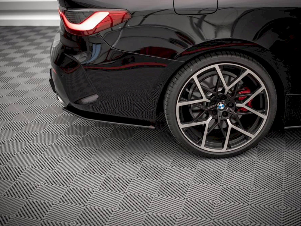 Street PRO Rear Side Splitters Bmw 4 M-pack G22 (2020-) - Image 3