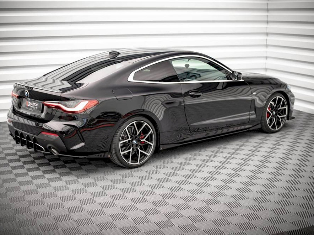 Street PRO Side Skirts Diffusers + Flaps BMW 4 M-Pack G22 - Image 2