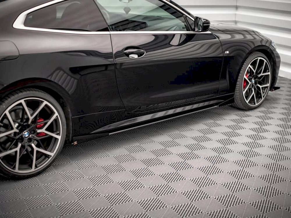 Street PRO Side Skirts Diffusers + Flaps BMW 4 M-Pack G22 - Image 3
