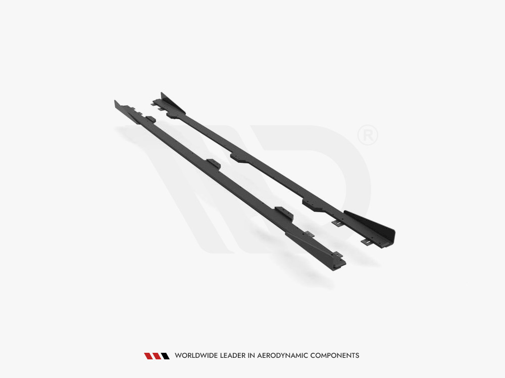 Street PRO Side Skirts Diffusers + Flaps BMW 4 M-Pack G22 - Image 4