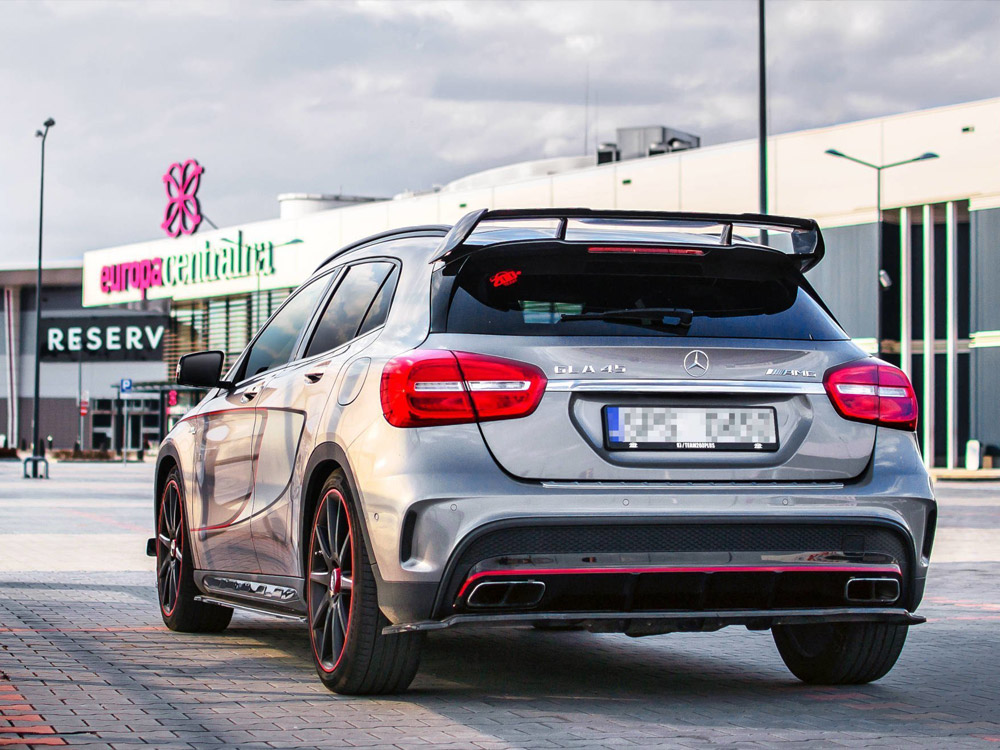 Spoiler Extension CAP Mercedes-benz GLA 45 AMG SUV (X156) Pre-facelift (2014-2017) - Image 2