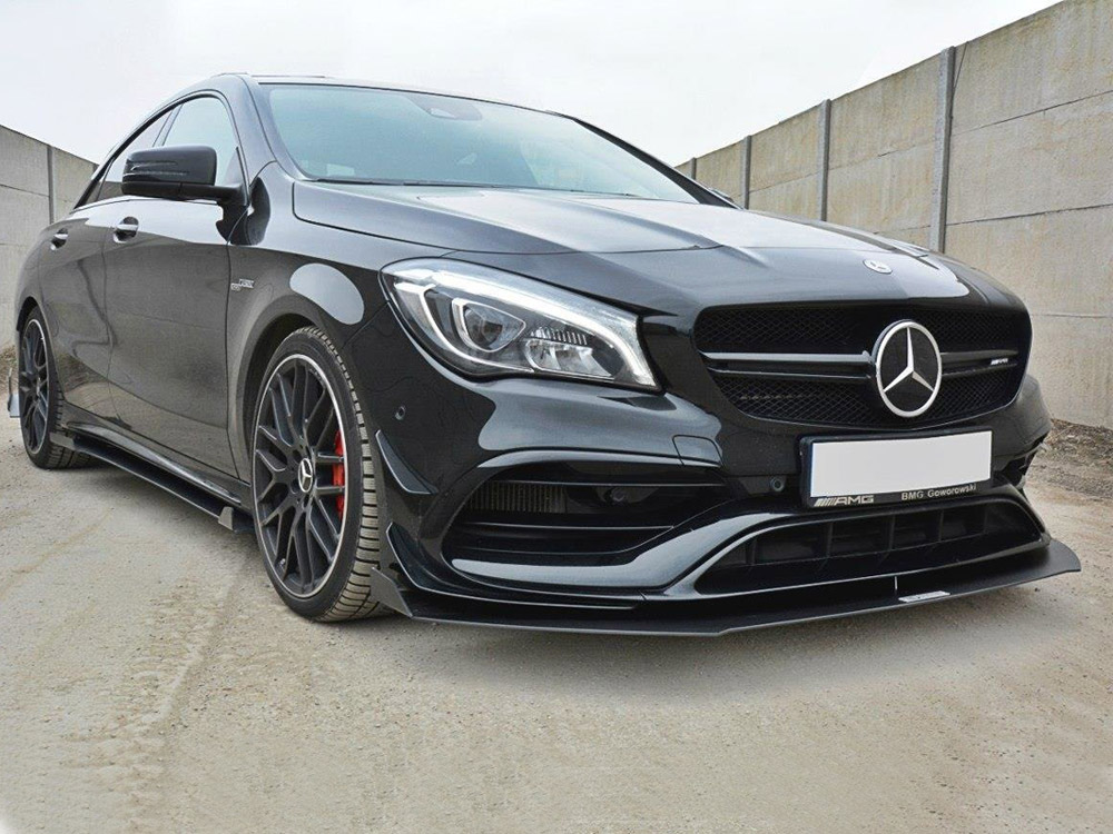 Front Racing Splitter Mercedes CLA 45 AMG C117 (Facelift) (2017-UP) - Image 2
