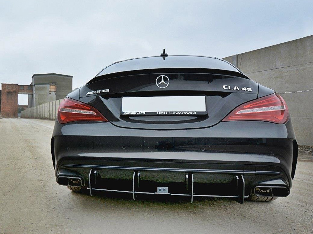Rear Diffuser V.2 Mercedes CLA A45 AMG C117 Facelift (2017-UP) - Image 2