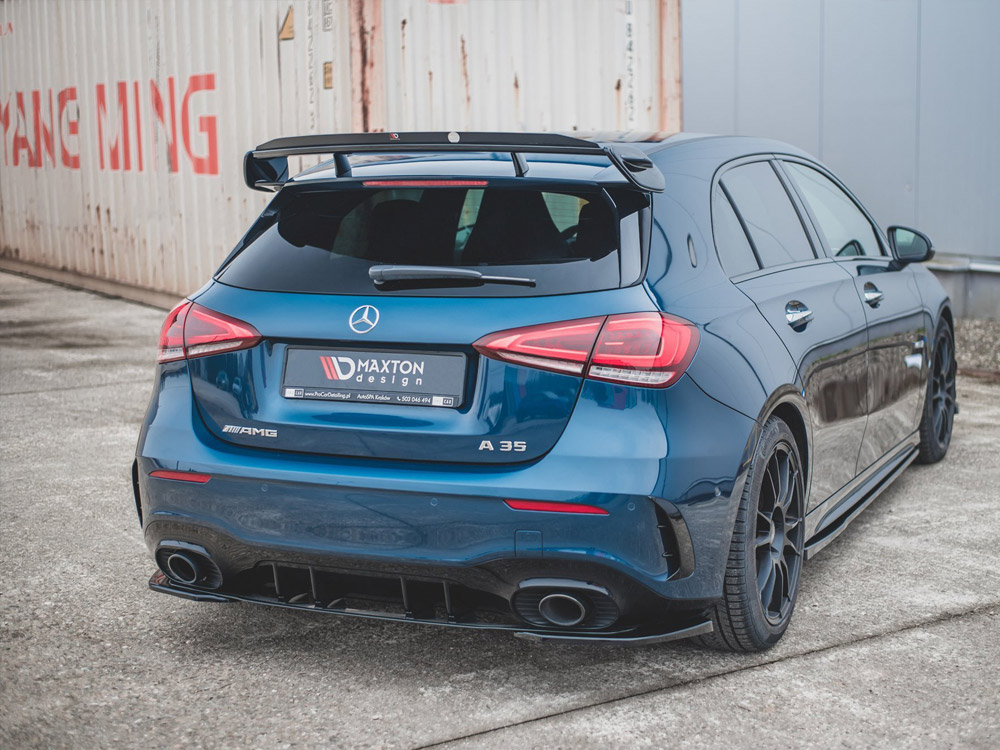 Spoiler Side Extensions Mercedes A35 AMG Hatchback W177 - Image 2
