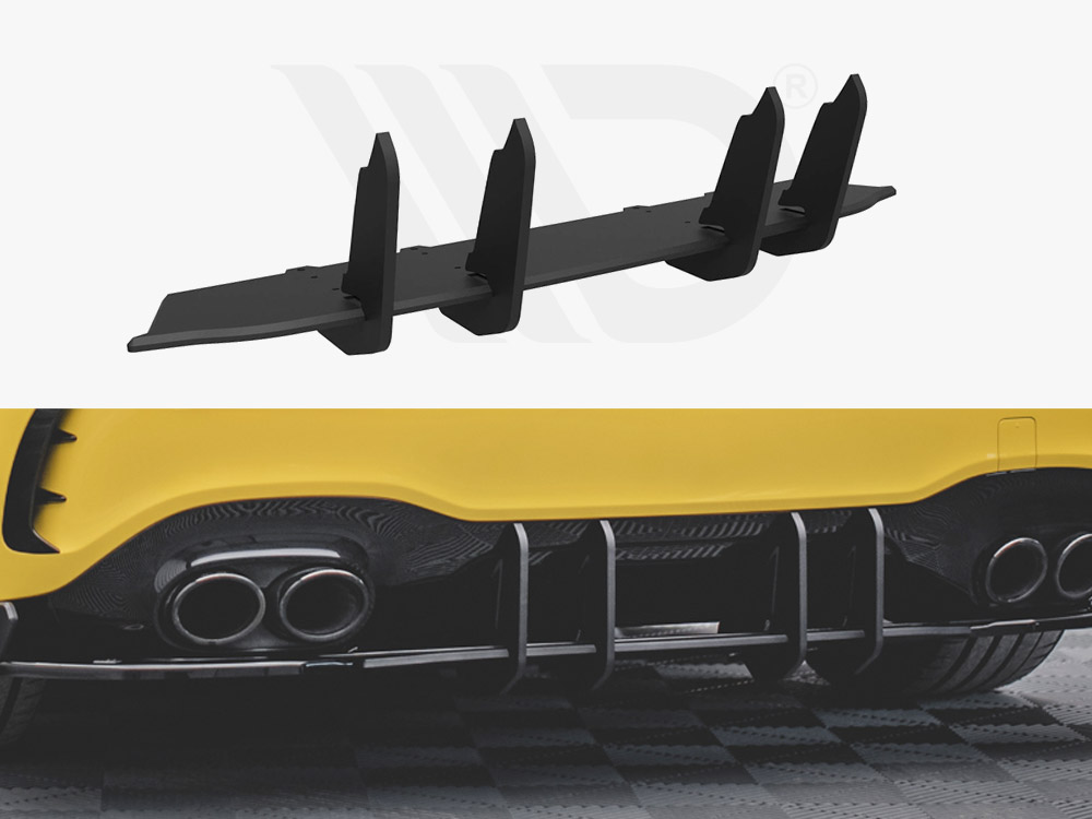 Street PRO Rear Diffuser Mercedes AMG A45 S Aero Pack W177
