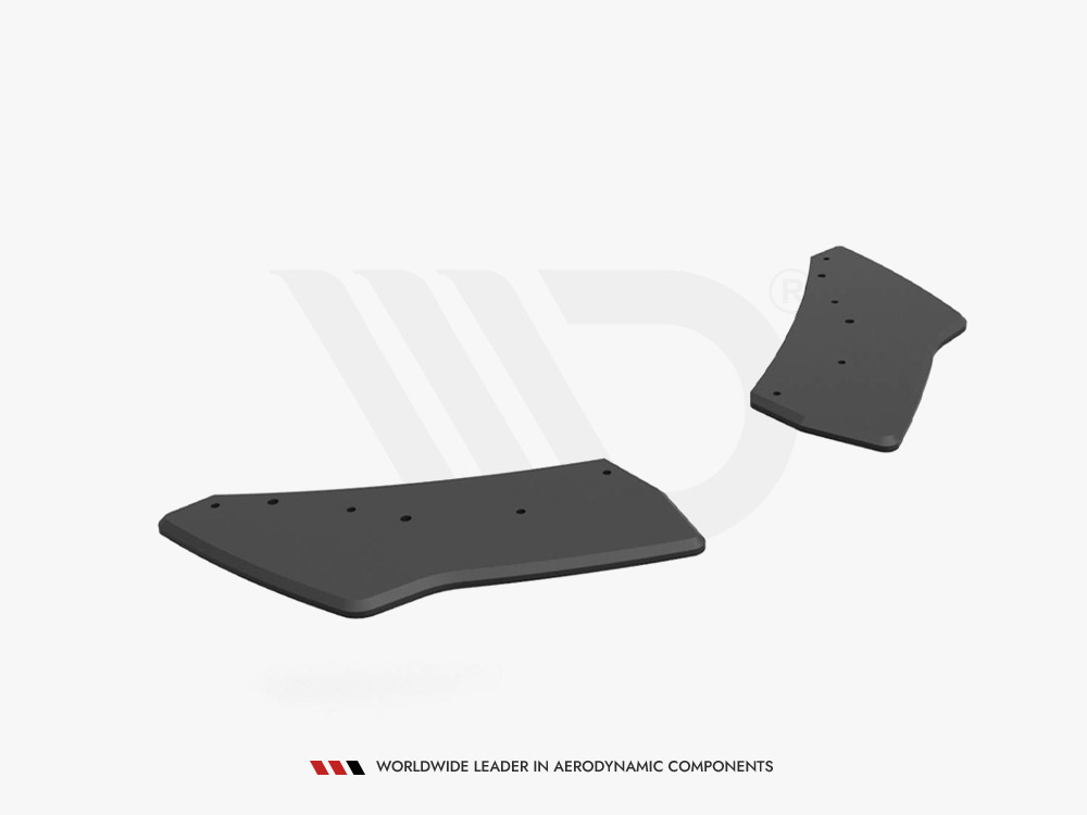 Street PRO Rear Side Splitters VW Golf R MK7 (2013-2016) - Image 4