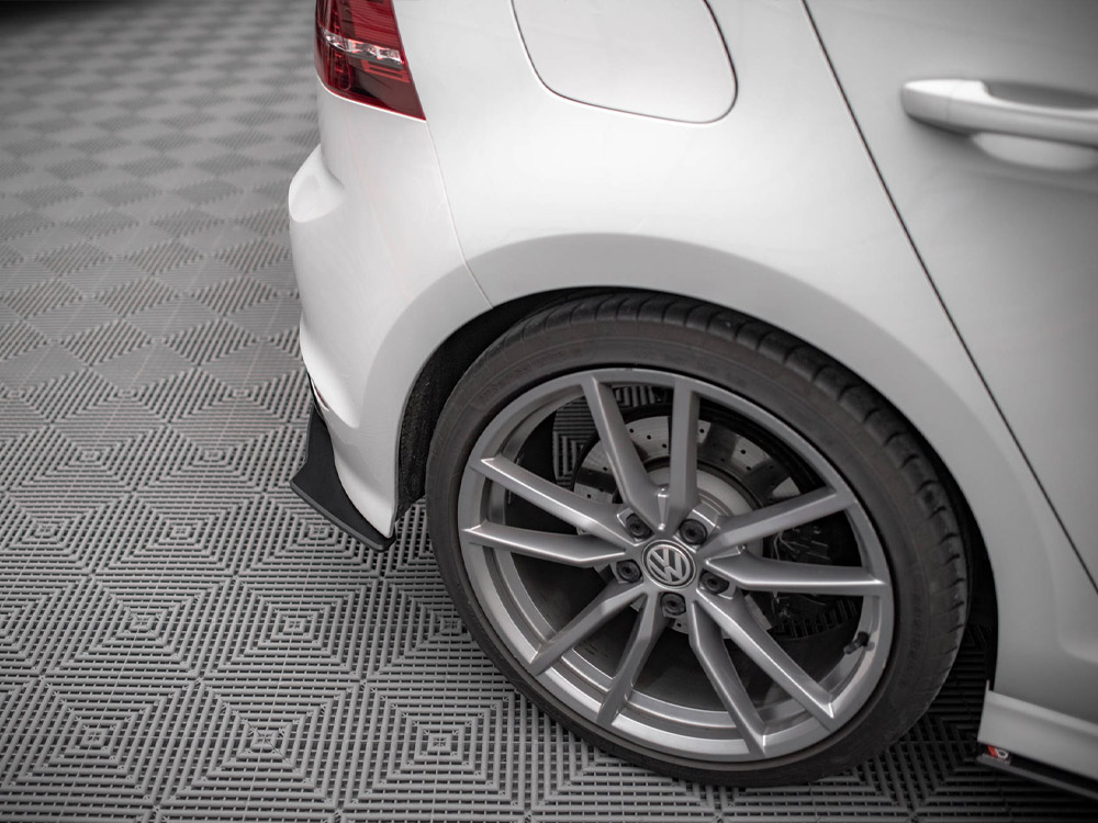 Street PRO Rear Side Splitters VW Golf R MK7 (2013-2016) - Image 3